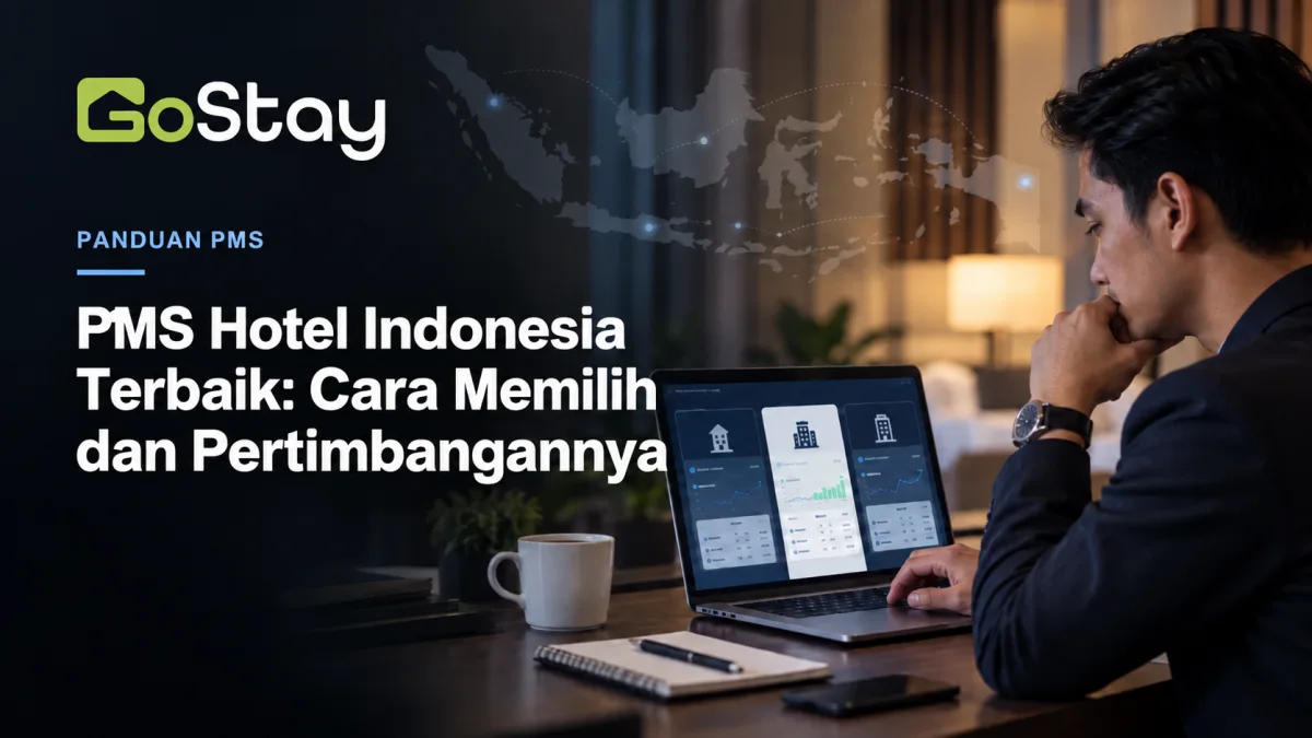 Manajer membandingkan PMS hotel Indonesia untuk memilih sistem yang sesuai